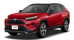 RAV4PHV BLACK TONE　アティチュードブラックマイカ×エモーショナルレッドⅡ