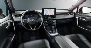 RAV4 インテリア　2023年欧州仕様